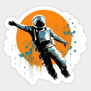 Major Tom, Astronaut Sticker
